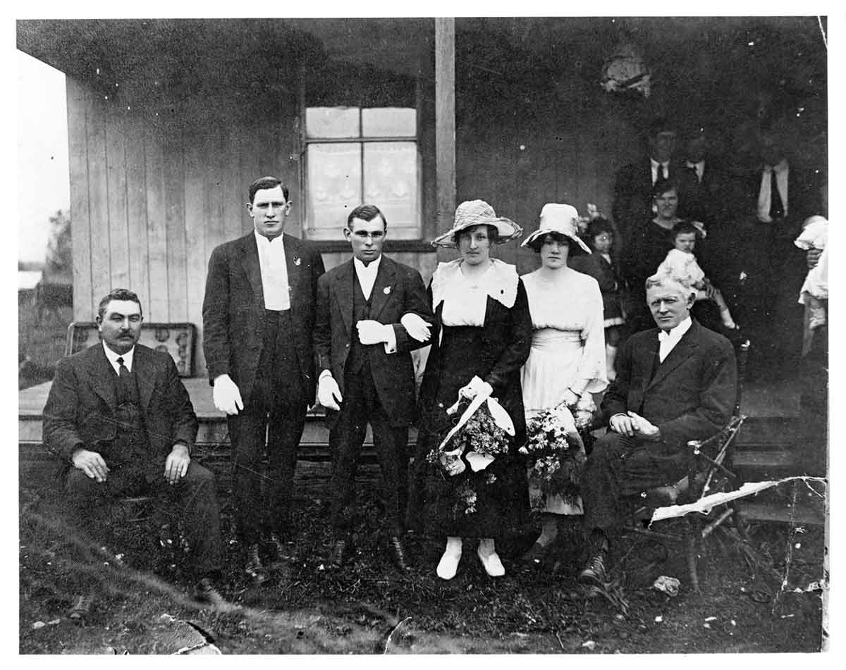 Edward Fackerell and family - circa 1910 (Museum Collection)