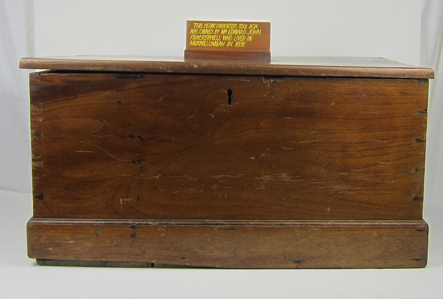 E J Fackerell's tool chest. MUS1986.21.10