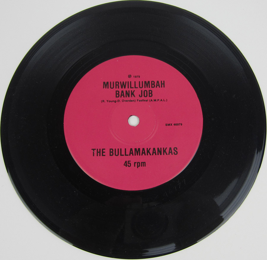 Murwillumbah Bank Job’ record. Tweed Regional Museum Collection MUS2013.16.3